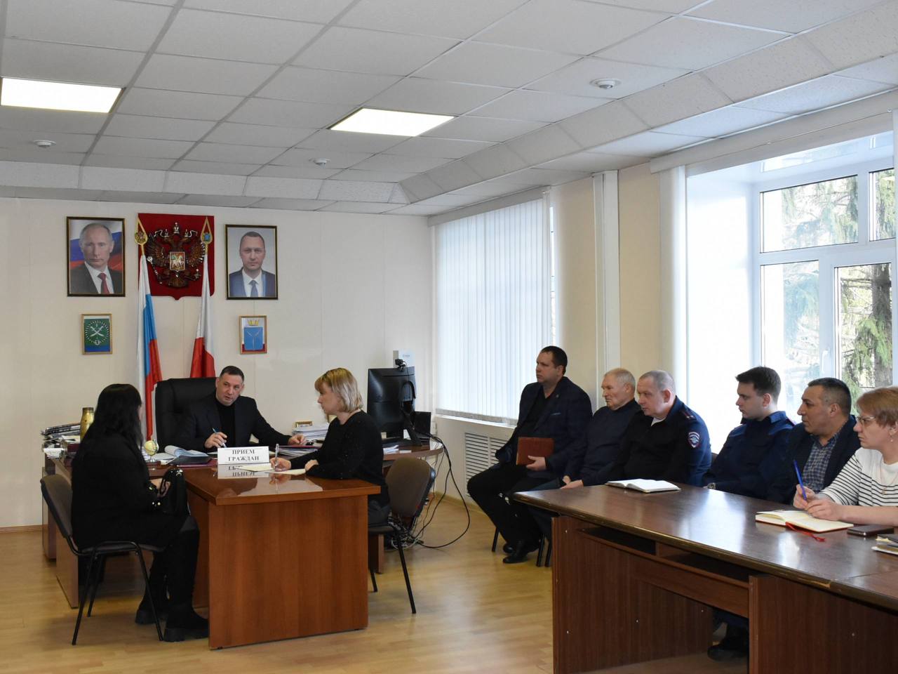 Личный приём военнослужащих проведён руководством следственного управления СК России по Саратовской области Личный приём военнослужащих проведён руководством следственного управления СК России по Саратовской области