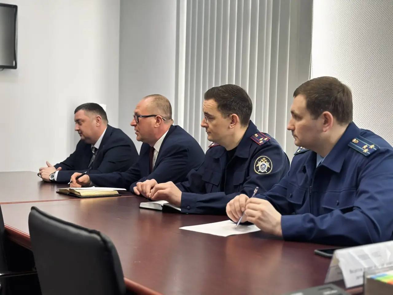 Личный приём военнослужащих проведён руководством следственного управления СК России по Саратовской области