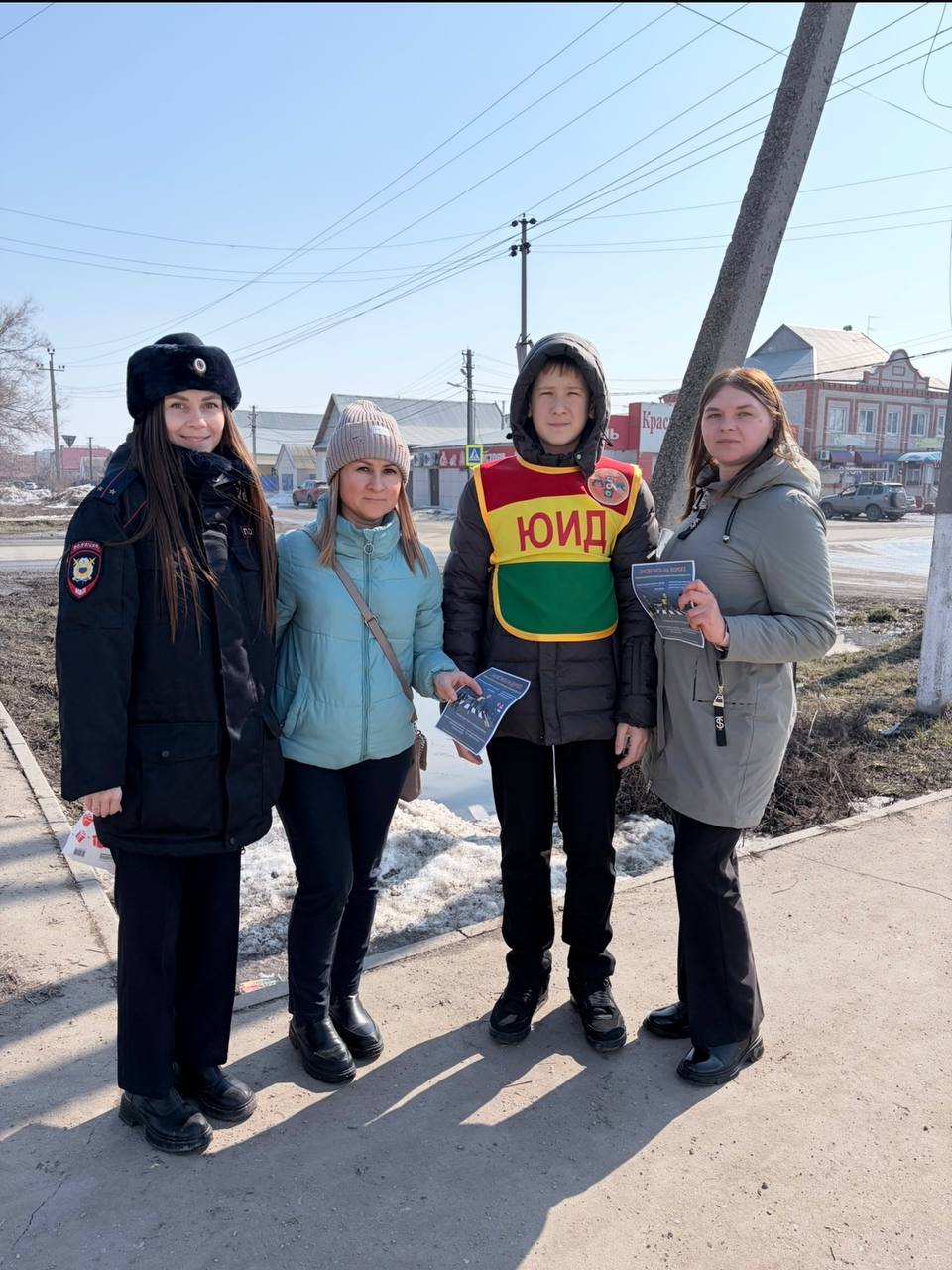 Акцию для пешеходов провели в Пугачеве сотрудники Госавтоинспекции