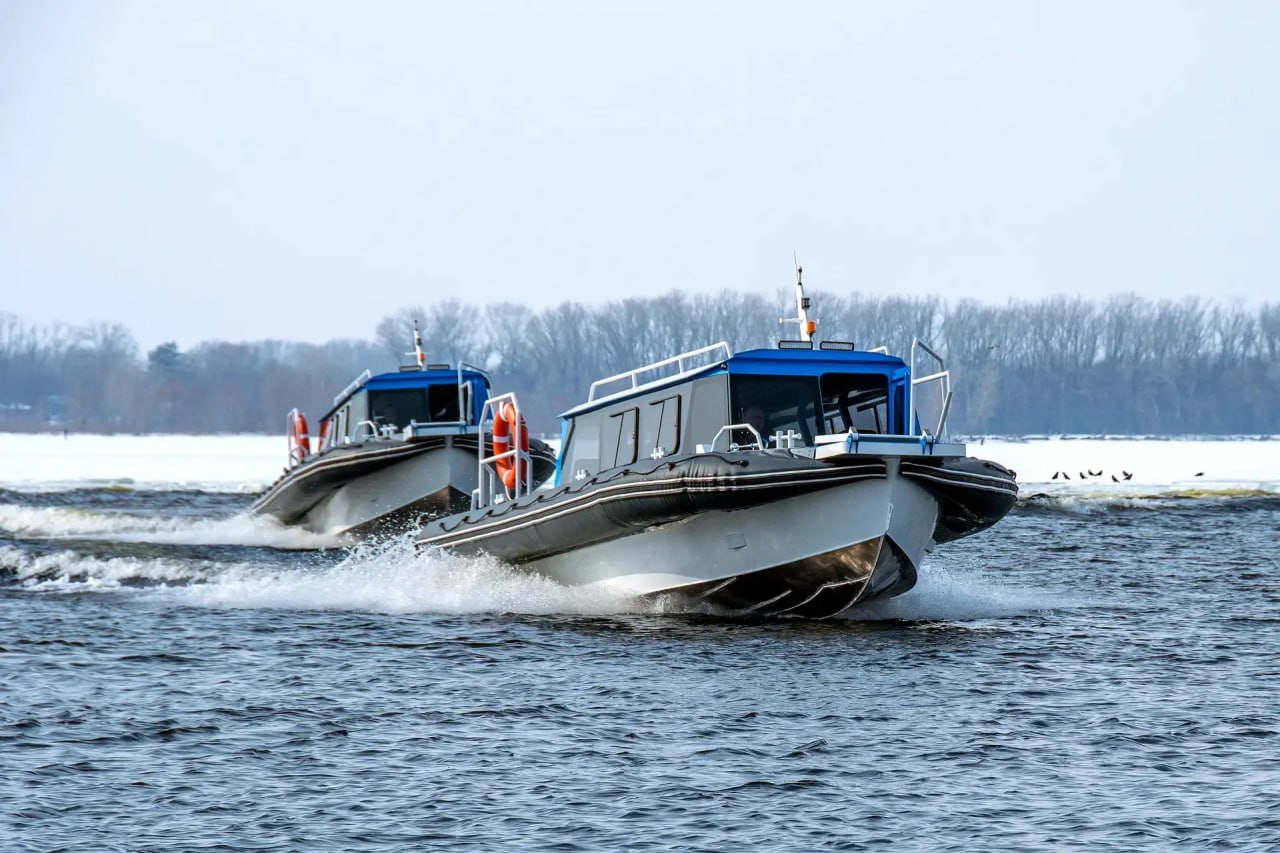 В Саратовской области начались испытания судов для речного такси