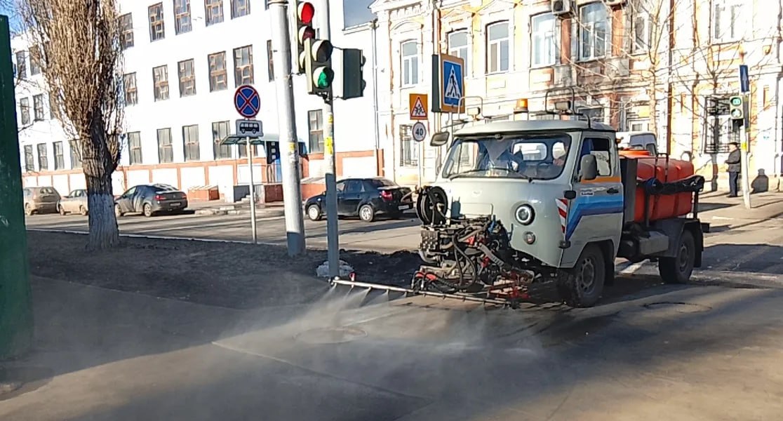 В городе продолжаются плановые работы по благоустройству В городе продолжаются плановые работы по благоустройству