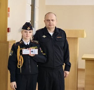 Ряды добровольных народных дружинников пополнили студенты Губернаторского коллежа