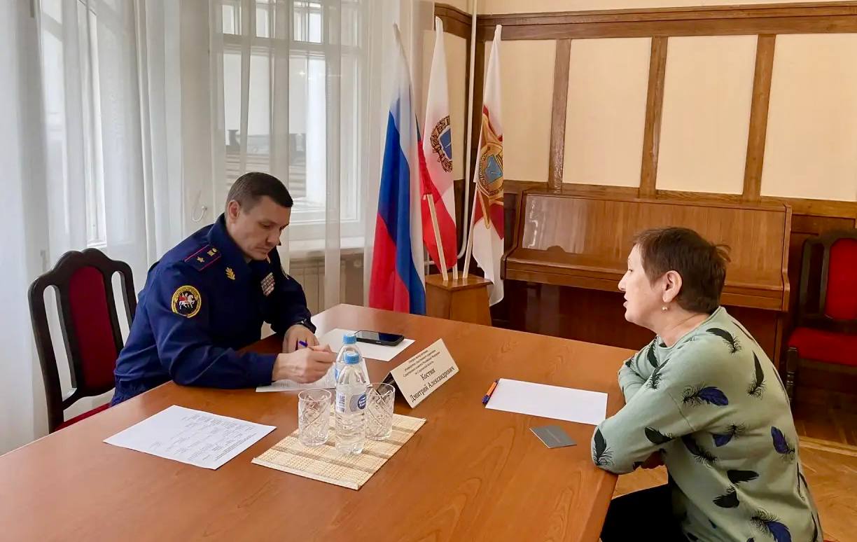 Руководитель следственного управления провёл личный приём в госпитале для ветеранов войн Руководитель следственного управления провёл личный приём в госпитале для ветеранов войн