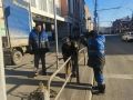 В городе ведутся работы по содержанию элементов улично-дорожной сети