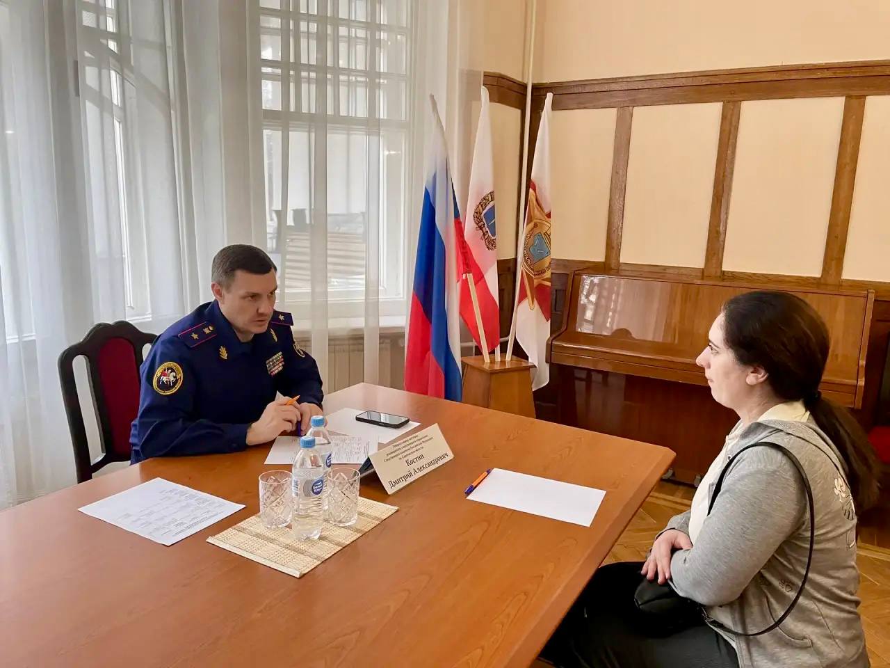 Руководитель следственного управления провёл личный приём в госпитале для ветеранов войн Руководитель следственного управления провёл личный приём в госпитале для ветеранов войн