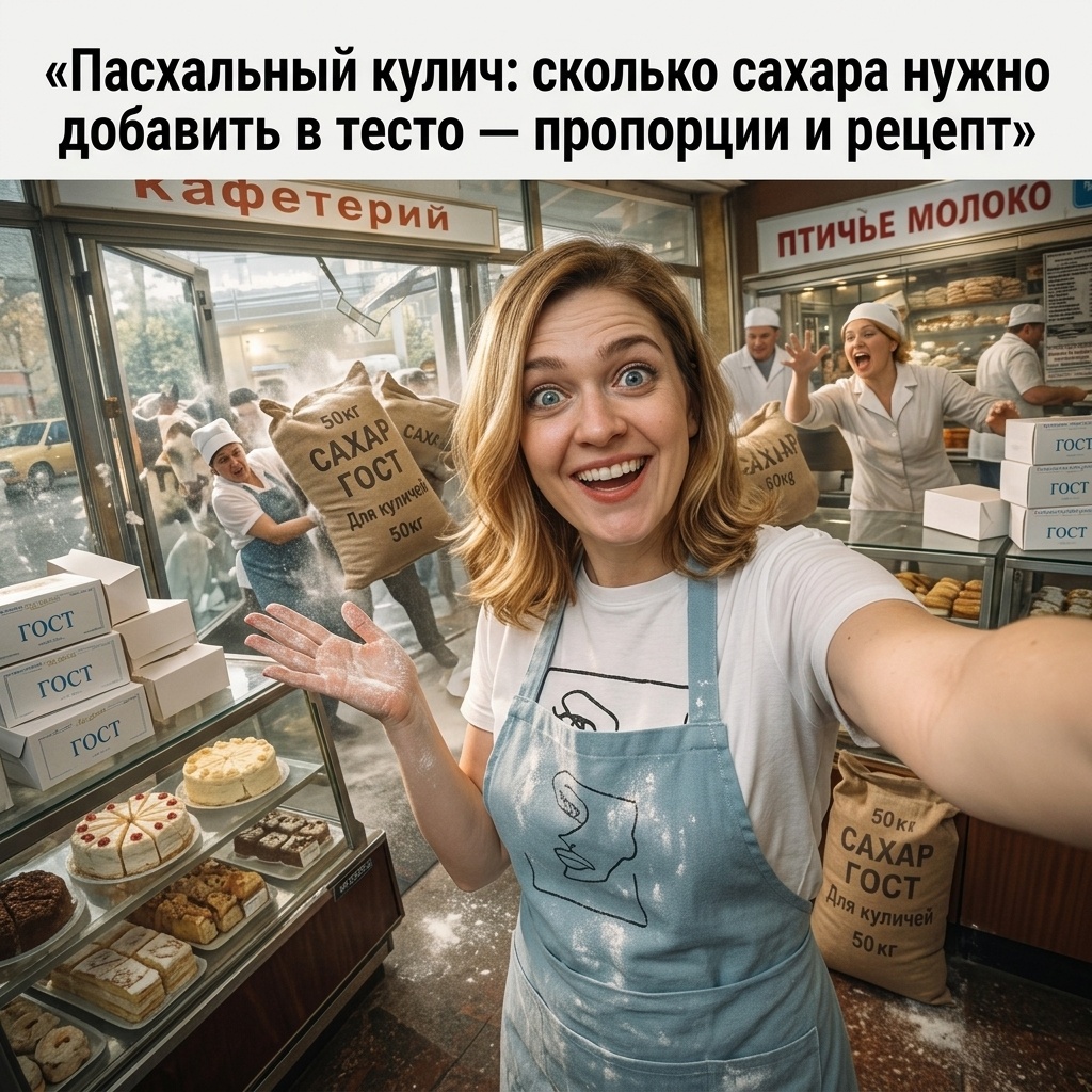 Научитесь готовить идеальный кулич: секреты идеального сахара и пропорции
