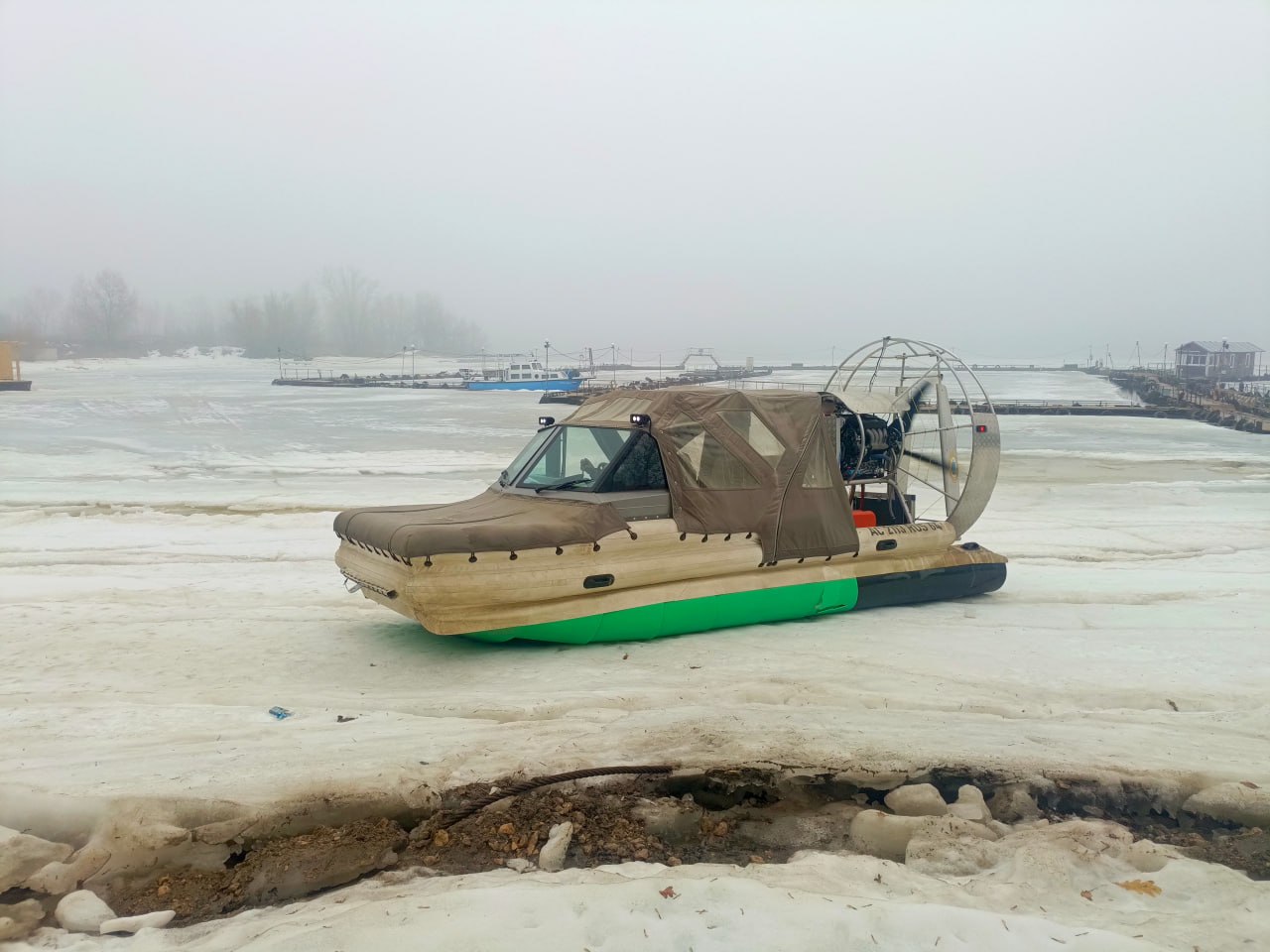 Сегодня был проведён профилактический рейд по безопасности на льду