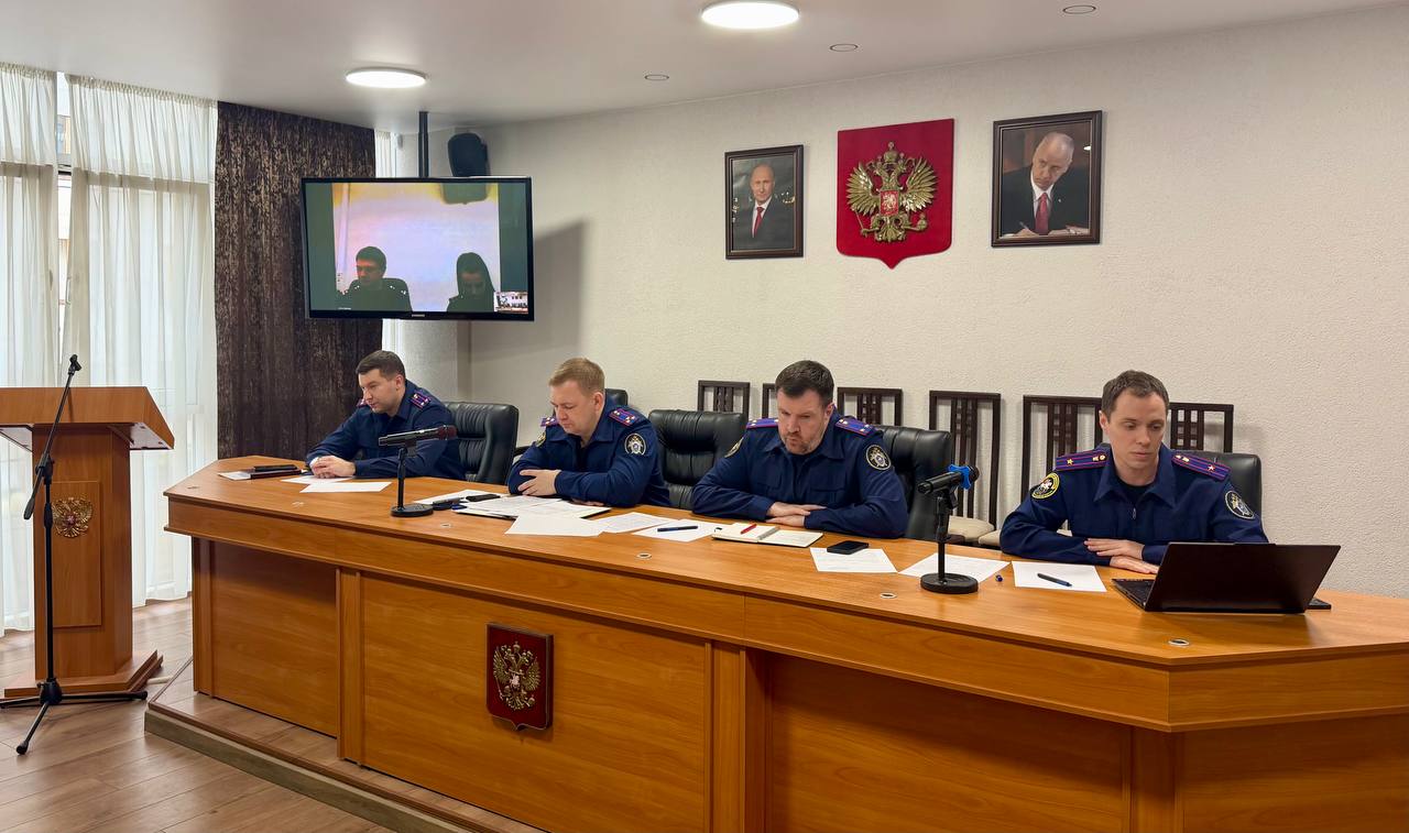 В региональном управлении проведено оперативное совещание по раскрытию и расследованию ряда тяжких и особо тяжких преступлений