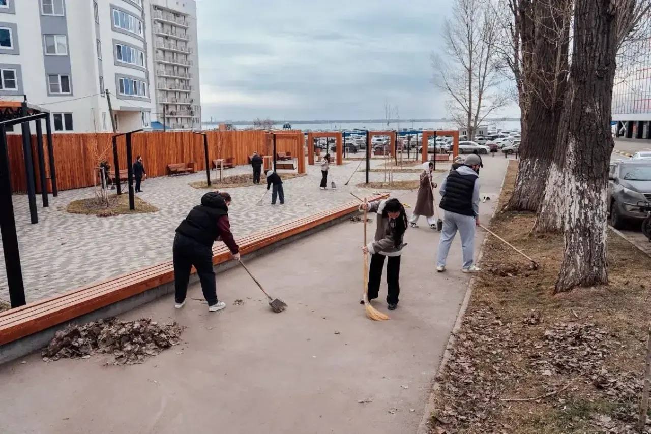 Старт дан! Первый субботник 2026 года в Саратове! Старт дан! Первый субботник 2026 года в Саратове!