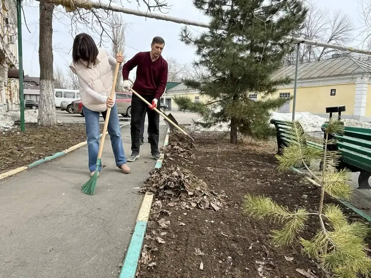Старт дан! Первый субботник 2026 года в Саратове! Старт дан! Первый субботник 2026 года в Саратове!