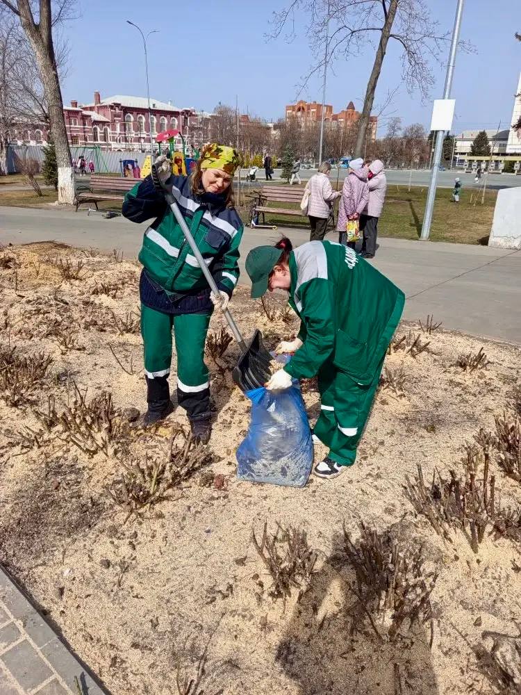 Парки и скверы города становятся ещё уютнее! Парки и скверы города становятся ещё уютнее!