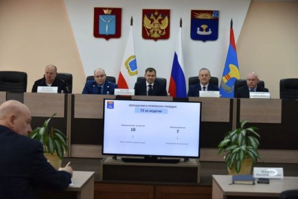 Сегодня провели постоянно действующее совещание