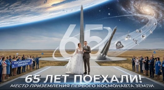 Горожан приглашают сыграть свадьбу на месте приземления Гагарина