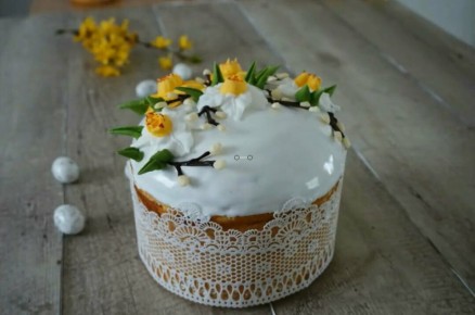 Как украсить куличи: цветы из айсинга для любого уровня