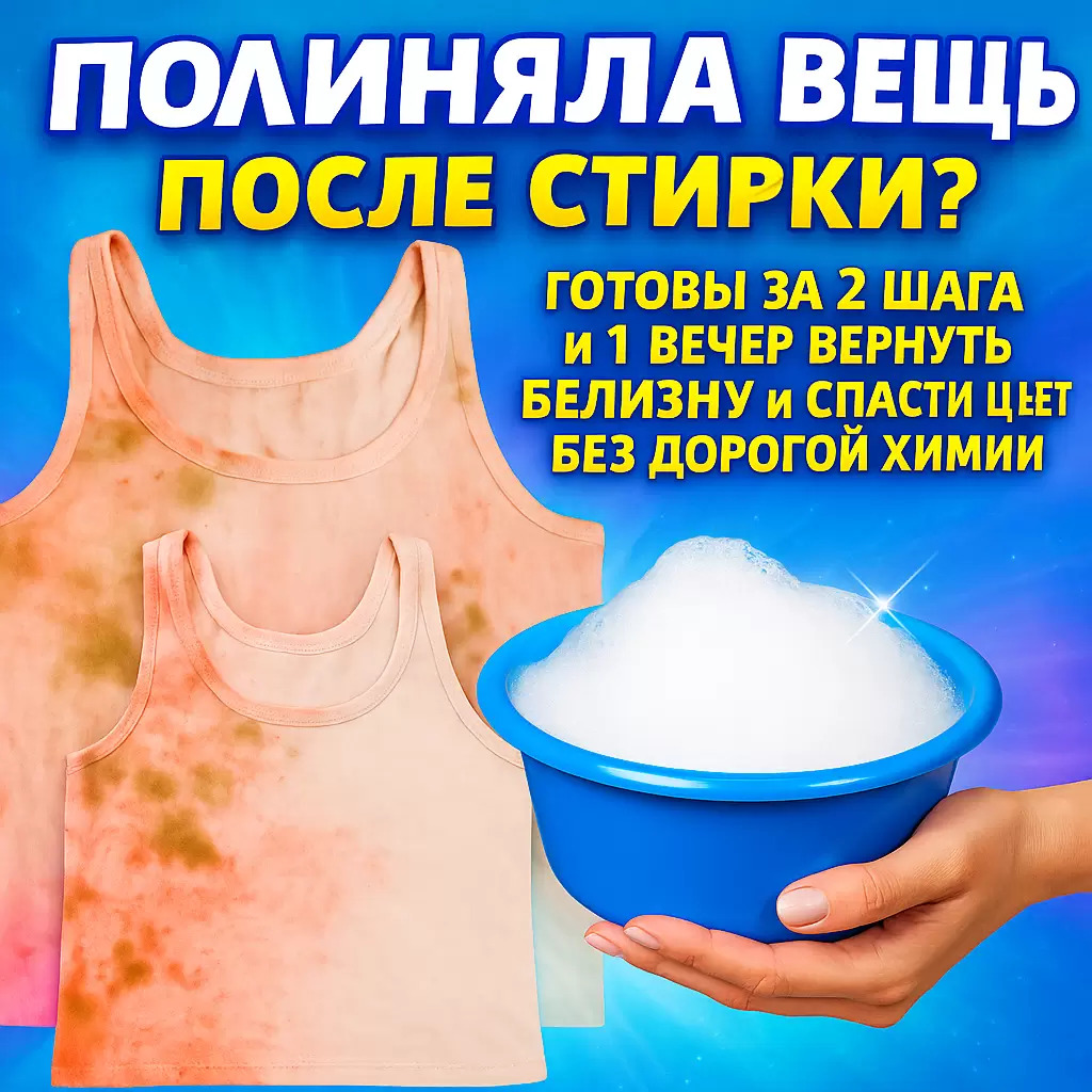 Как вернуть белизну и избежать линьки: простые советы для домашних хозяйств