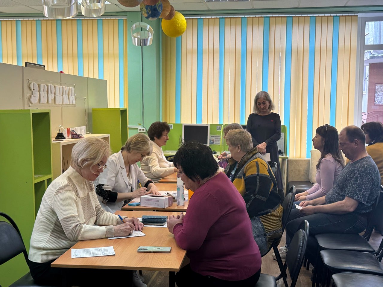 В библиотеке прошел час здоровья В библиотеке прошел час здоровья