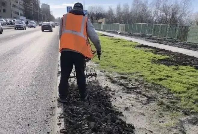 В районах города ведутся работы по содержанию зеленых зон В районах города ведутся работы по содержанию зеленых зон