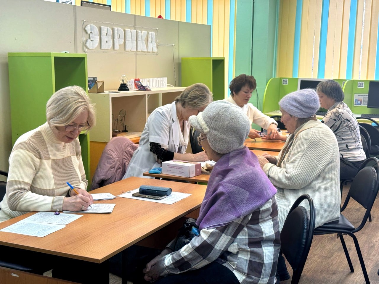 В библиотеке прошел час здоровья В библиотеке прошел час здоровья