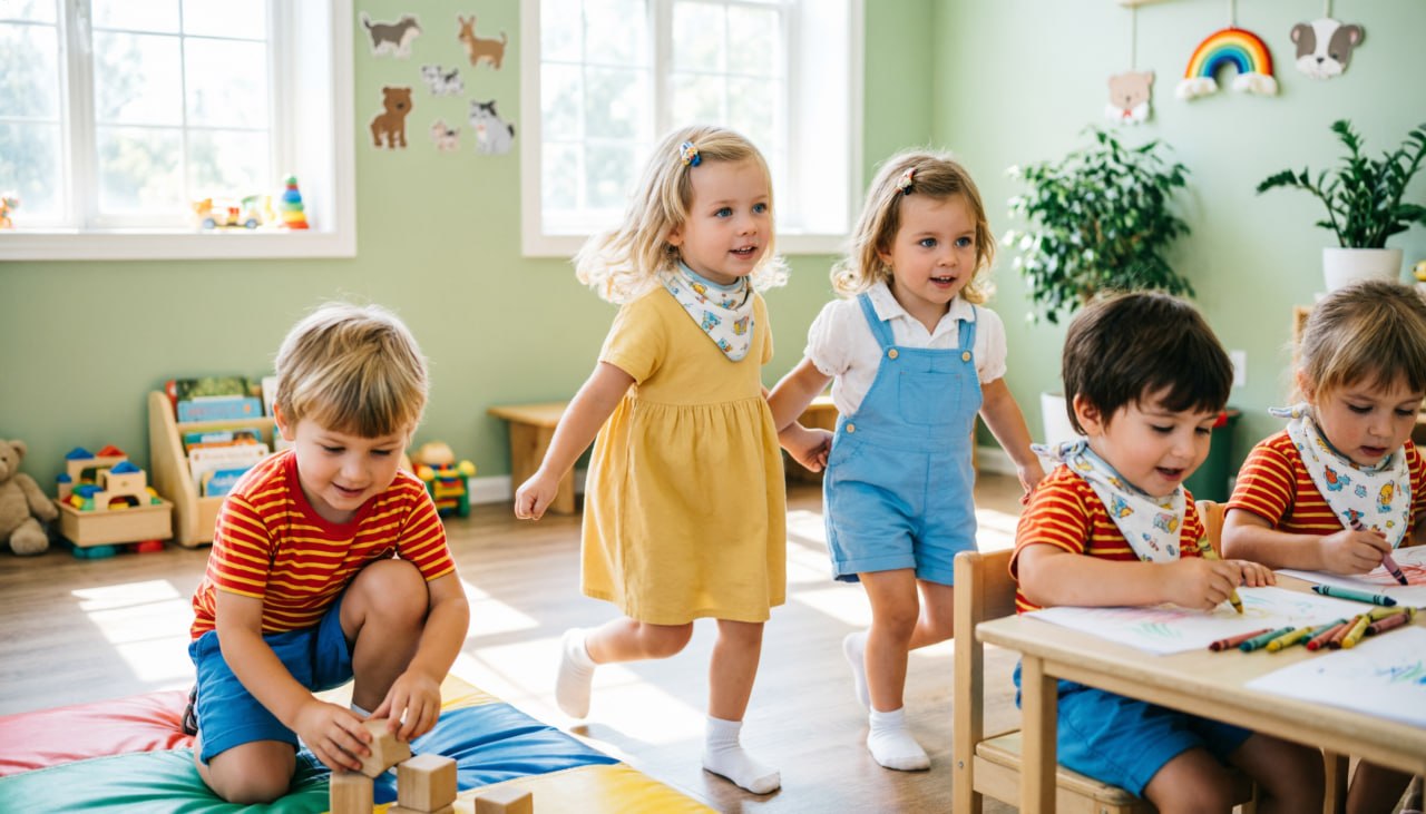 В детсадах дети будут "разговаривать о важном" в форме "добрых игр"