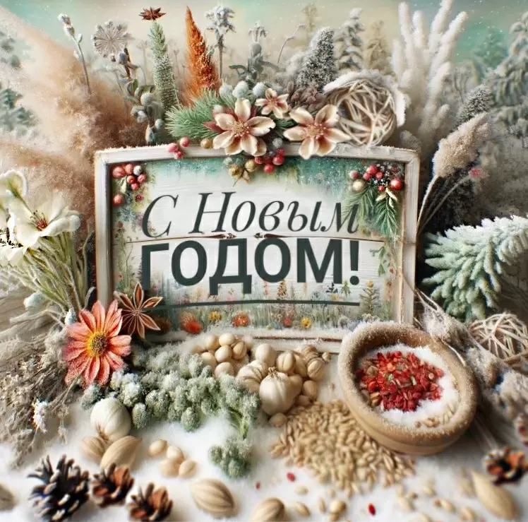 Новый год - новое начало для вашего сада