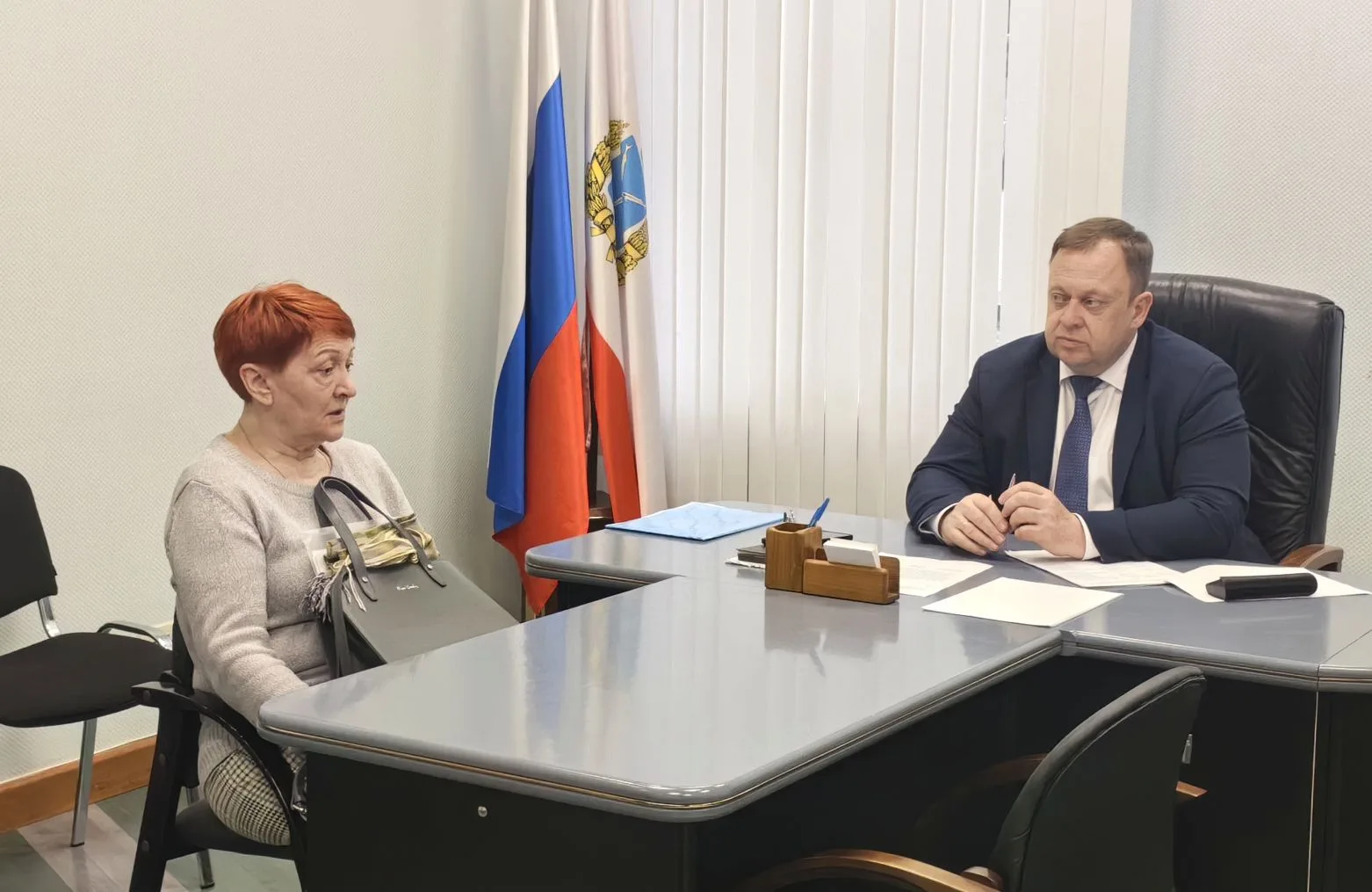 Сегодня по поручению Губернатора Романа Бусаргина провел личный прием граждан Сегодня по поручению Губернатора Романа Бусаргина провел личный прием граждан