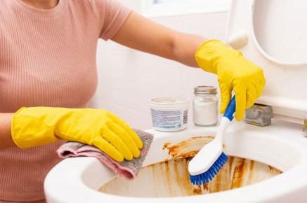 Как избавиться от ржавчины в унитазе без повреждения эмали
