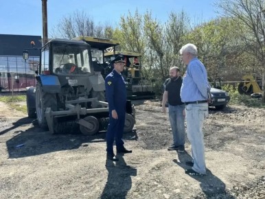 Прокуратура Волжского района г. Саратов контролирует ход проведения дорожных работ в рамках национального проекта