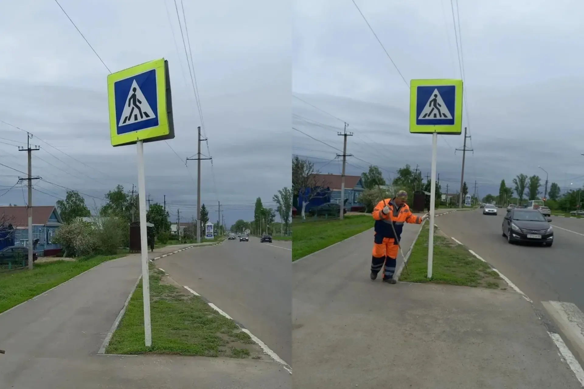 За минувшую неделю более 60 знаков дорожного движения приведено в нормативное состояние