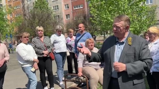 Встретился с жителями Комсомольского поселка
