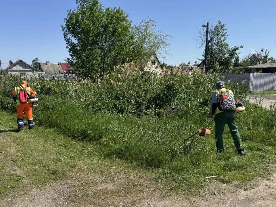 Продолжаются работы по благоустройству Продолжаются работы по благоустройству