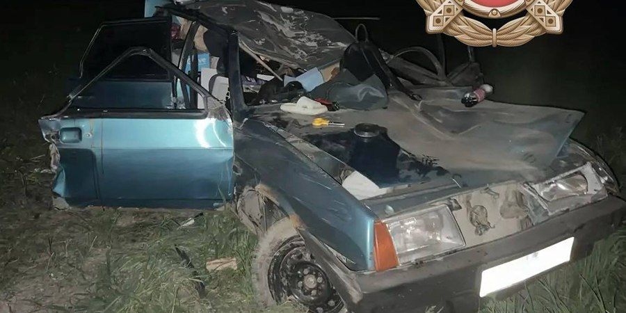 Под Хвалынском два человека получили травмы после столкновения «ВАЗа» с лосем