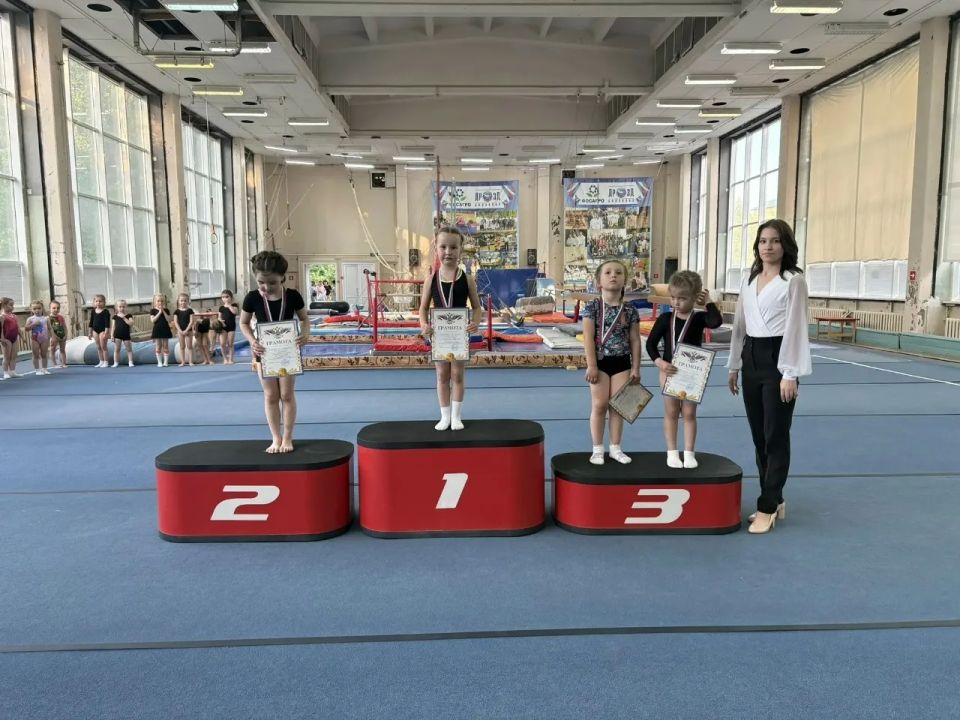 Первые старты маленьких чемпионов Первые старты маленьких чемпионов