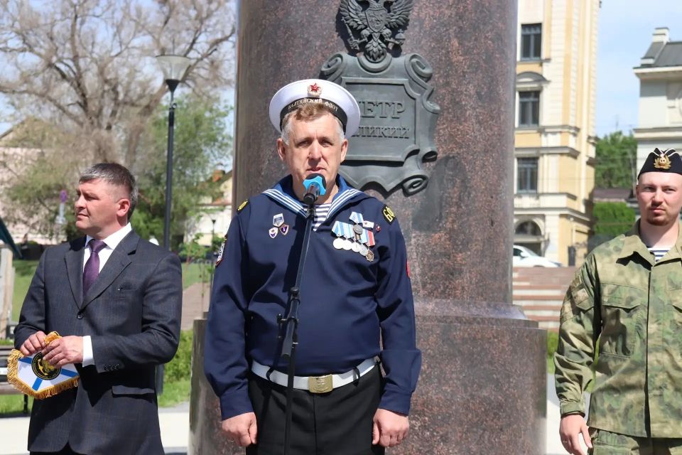 Будущие юнги приняли присягу Будущие юнги приняли присягу