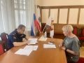 Исполняющий обязанности руководителя следственного управления провёл личный приём в госпитале для ветеранов войн