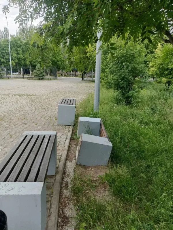 Сразу в нескольких парках города Балаково зафиксированы случаи вандализма