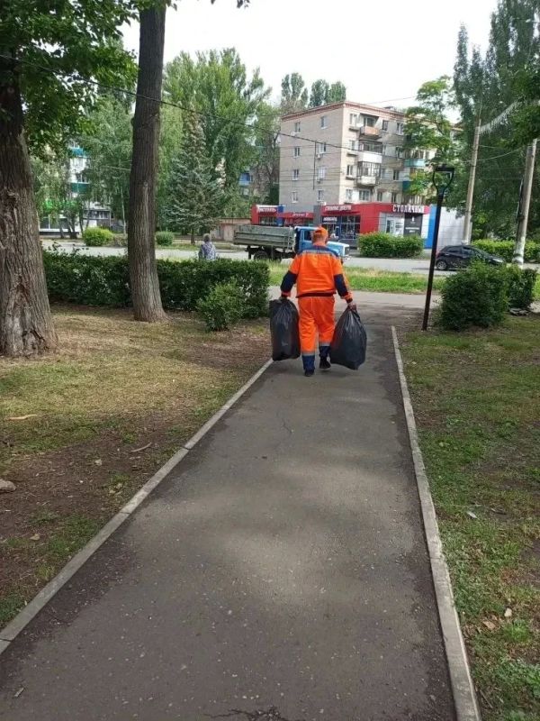 Покос травы, полив цветов, сбор мусора Покос травы, полив цветов, сбор мусора