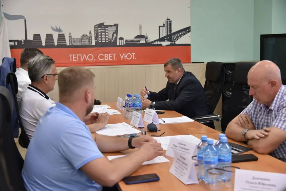 Сегодня состоялось очередное заседание штаба по подготовке к отопительному сезону Сегодня состоялось очередное заседание штаба по подготовке к отопительному сезону