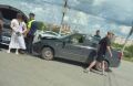 ДПС в ДТП: на Топольчанской столкнулись полицейская Skoda и «Лада Гранта»