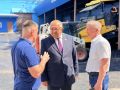 Продолжается оснащение и благоустройство территории городской службы спасения