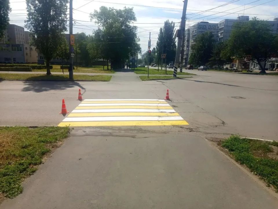 «Комбинат благоустройства» продолжает работы по покосу травы и нанесению пешеходной разметки «Комбинат благоустройства» продолжает работы по покосу травы и нанесению пешеходной разметки