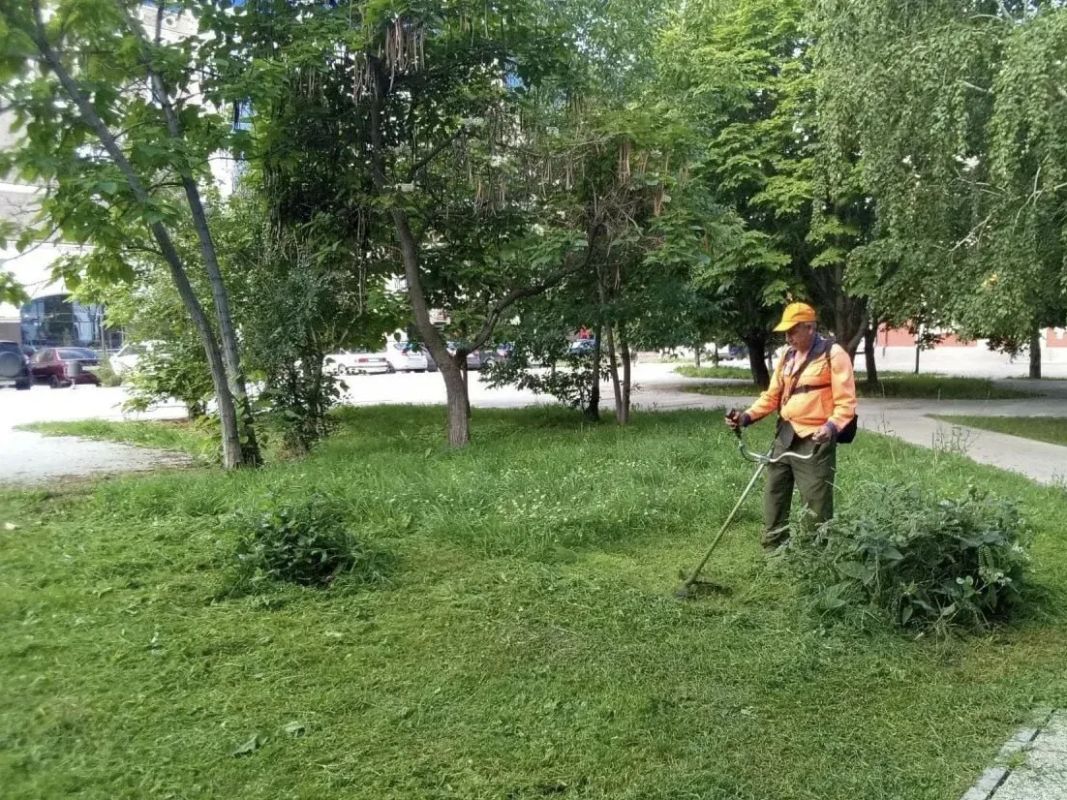 Продолжаются работы по благоустройству Продолжаются работы по благоустройству
