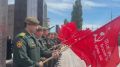 Прямо сейчас в Парке Победы идет церемония занесения имен военнослужащих на мемориал «Землякам, погибшим в локальных войнах»