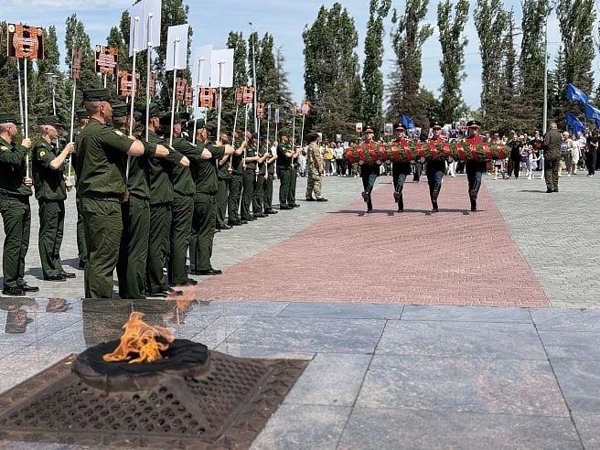 В Парке Победы увековечили память погибших в зоне СВО бойцов В Парке Победы увековечили память погибших в зоне СВО бойцов