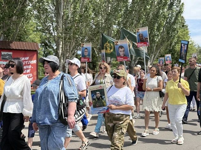 В Парке Победы увековечили память погибших в зоне СВО бойцов В Парке Победы увековечили память погибших в зоне СВО бойцов