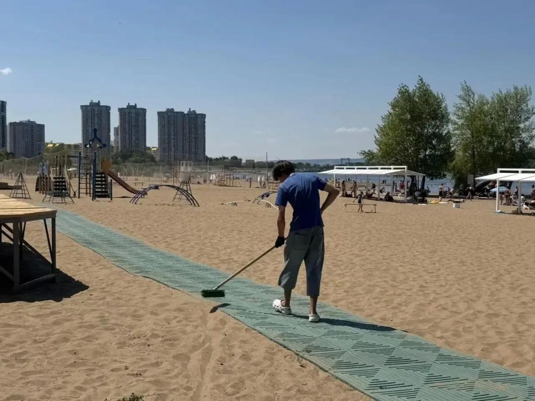 Жители Энгельса положительно оценили обновление Городского пляжа Жители Энгельса положительно оценили обновление Городского пляжа