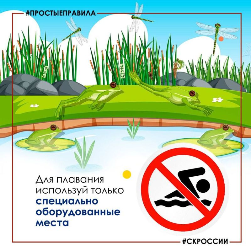 Следственный комитет России призывает взрослых не допускать бесконтрольного нахождения детей у водоемов в летний период Следственный комитет России призывает взрослых не допускать бесконтрольного нахождения детей у водоемов в летний период