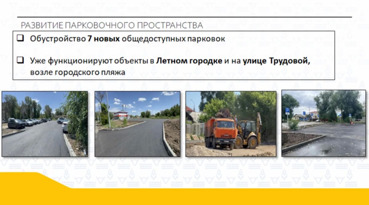 Создание новых общедоступных парковок