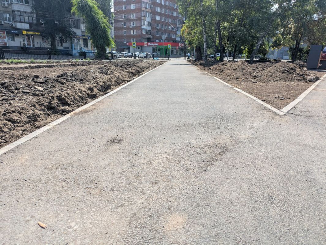 Реконструкция сквера на Астраханской: отдых под пеклом Реконструкция сквера на Астраханской: отдых под пеклом