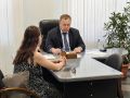 Сегодня провел личный прием граждан