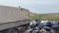 В Саратове водитель "Газели" выгрузил мусор на зеленой зоне